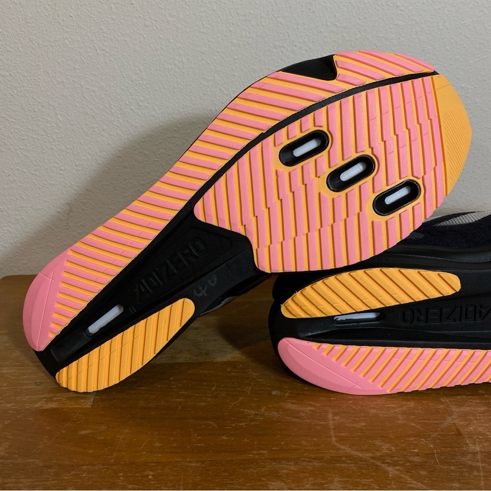 Size 11.5 - Adidas Adizero SL2 2024 Lightstrike Pro Athlete Pack Black Orange - Picture 13 of 15